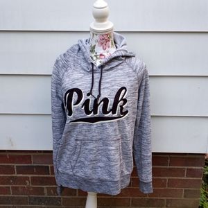 VS PINK marbled pull over hoodie sweatshirt